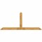 Ekena Millwork Portland Rough Sawn Timber Gable Bracket, Western Red Cedar, 108"W x 45"H x 6"D x 6"F, 10/12 Pitch GBW108X45X0606POR00RWR - alternate 1